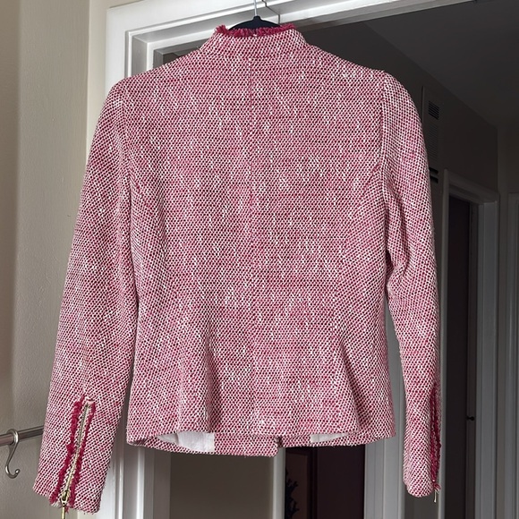 Zara pink tweed blazer GUC - Picture 2 of 6